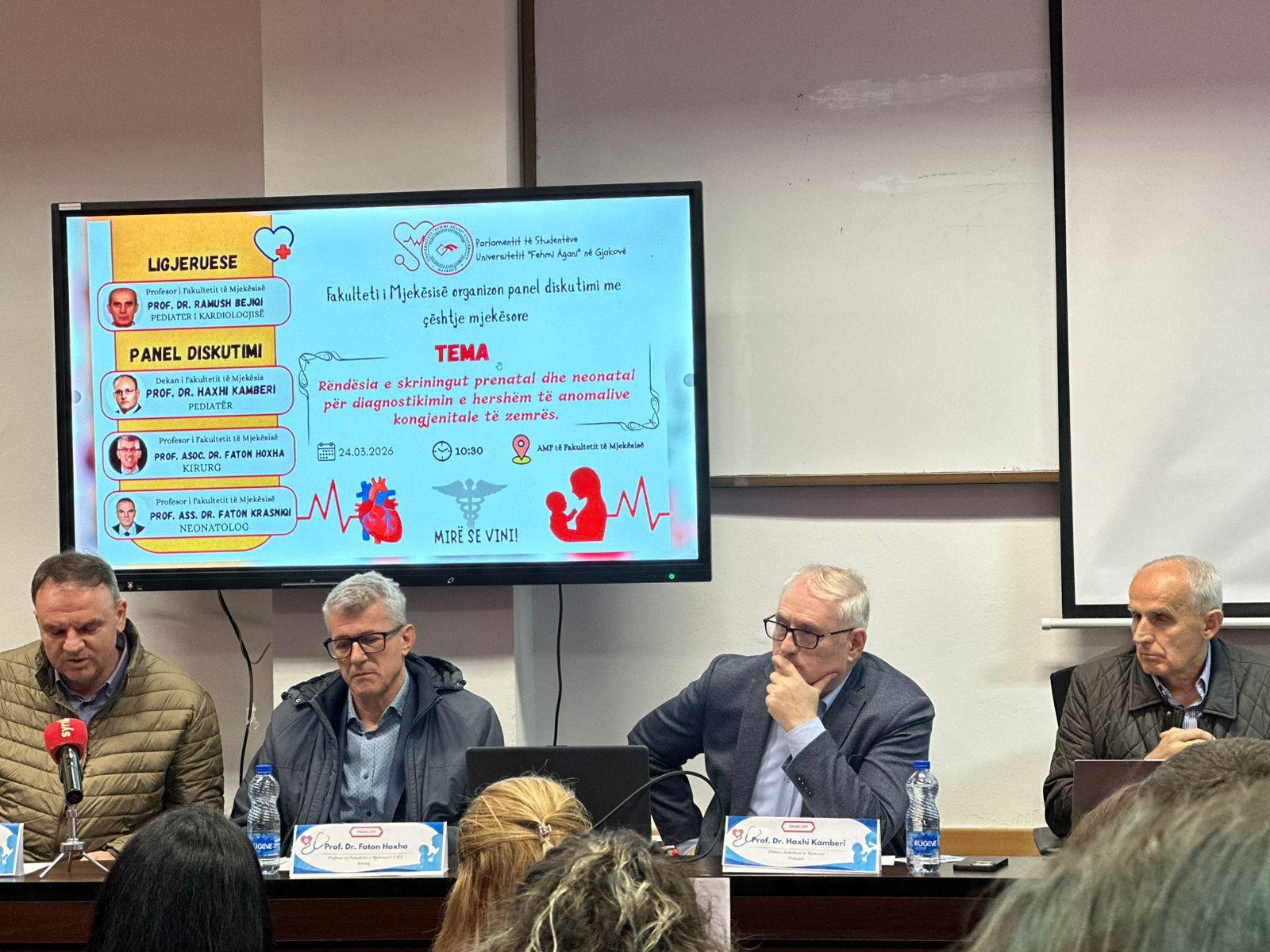 Panel diskutimi mbi rëndësinë e skriningut prenatal dhe neonatal